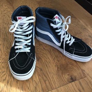 Vans hi-top shoes